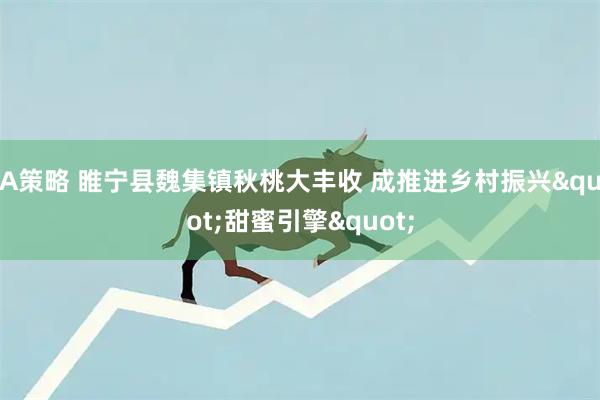 A策略 睢宁县魏集镇秋桃大丰收 成推进乡村振兴"甜蜜引擎"