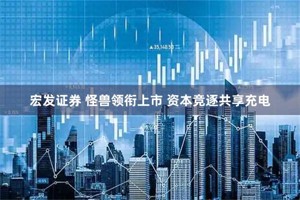 宏发证券 怪兽领衔上市 资本竞逐共享充电