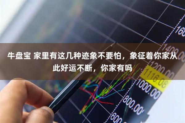 牛盘宝 家里有这几种迹象不要怕，象征着你家从此好运不断，你家有吗